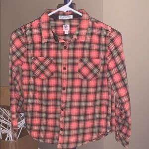 By Junkfood Rustic Plaid Button Down shirt